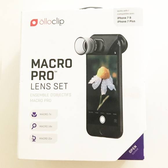 NWT Olloclip Macro Pro Lens Set for iPhone 7.6 & 7 Plus - Picture 1 of 4